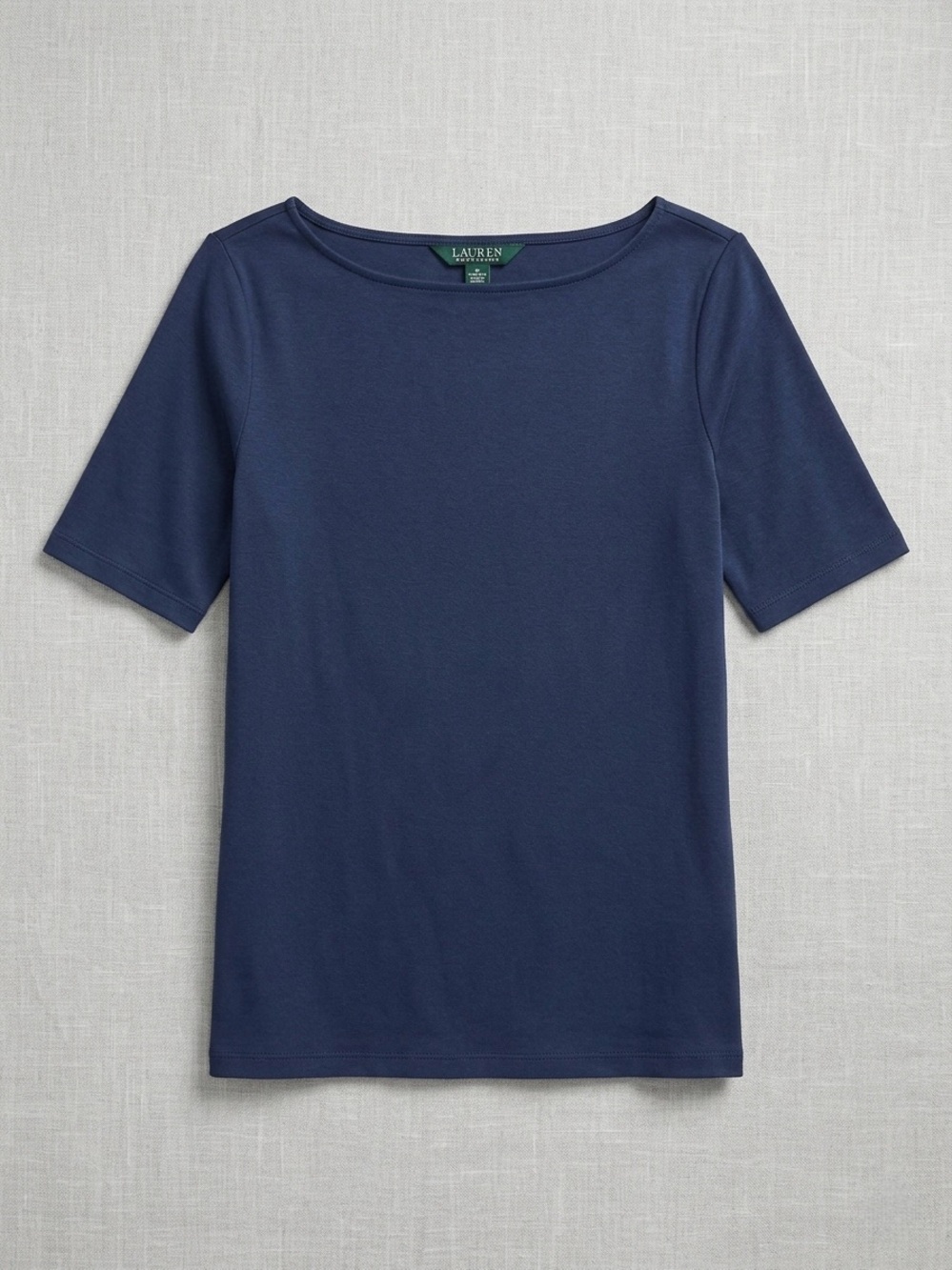 Lauren Ralph Lauren Classic Navy Short Sleeve Tee